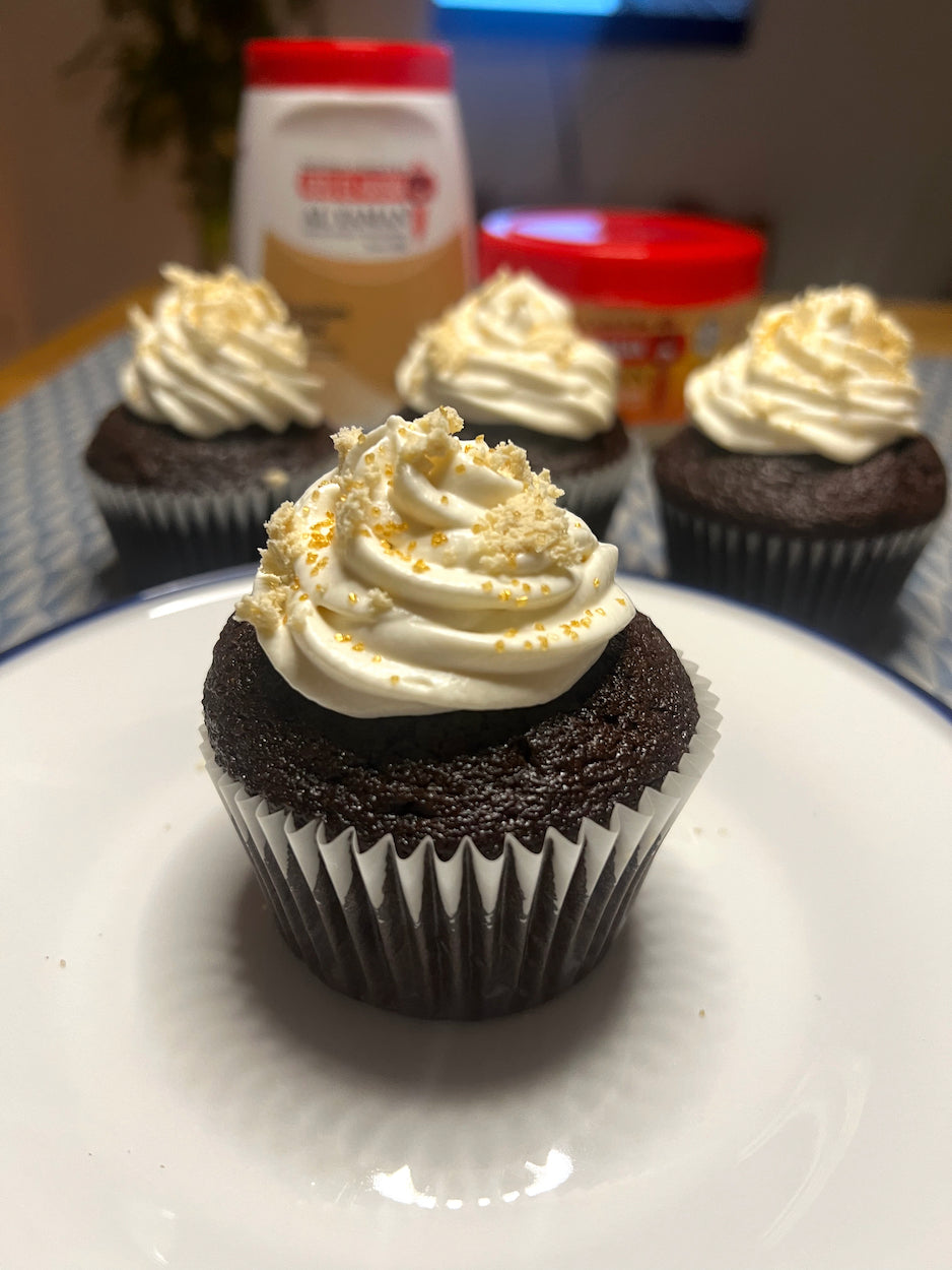 Halawa Tahini Cupcakes